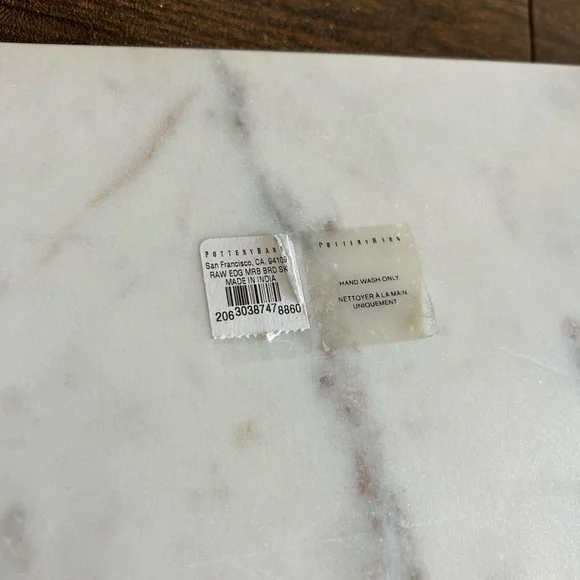 Pottery Barn Raw Edge Marble Board - Picture 5 of 7